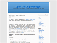 Tablet Screenshot of openocd.org
